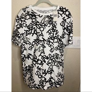 Block lettering Michael Kors Short Sleeve Tee